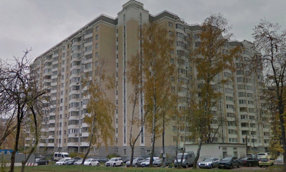 дом 12 корпус 1 на улице Тихомирова в Москве