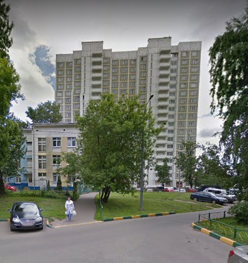 дом 55 на Беловежской улице в Москве