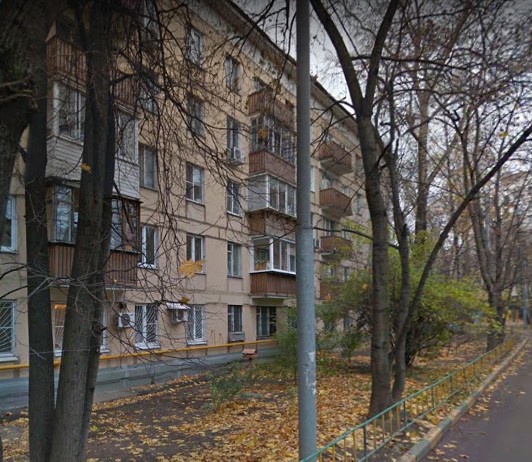 дом 4 корпус 1 на Минской улице в Москве