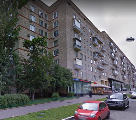 дом 43 на Ленинском проспекте в Москве