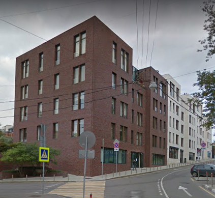 дом 11 на улице Станиславского в Москве