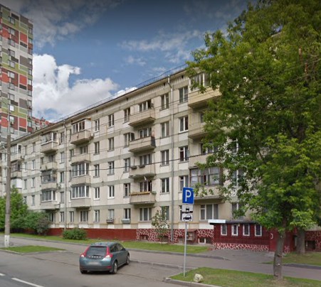 дом на улице Генерала Глаголева дом 24 корпус 1 в Москве