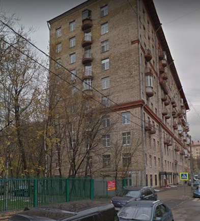 дом 10 на Волоколамском шоссе в Москве