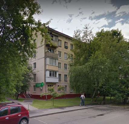 дом 12 корпус 1 на улице Винокурова в Москве