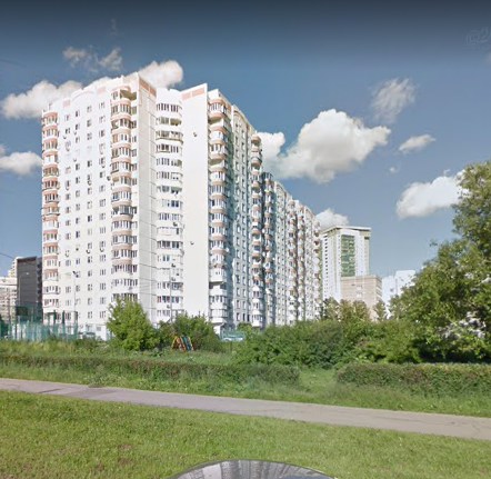 дом 9 на улице Покрышкина в Москве