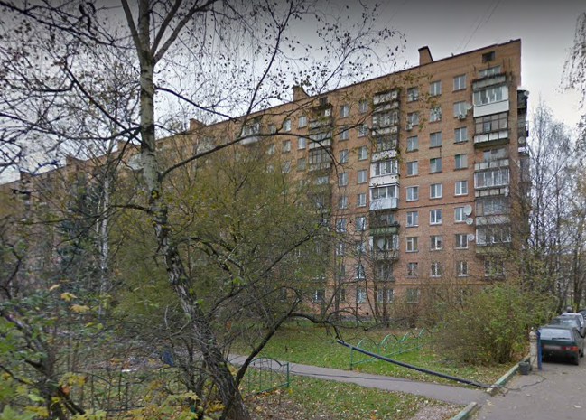 дом 12 на улице Маршала Бирюзова в Одинцово