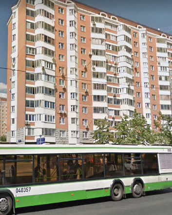 дом 23 на улице Рудневке в Москве