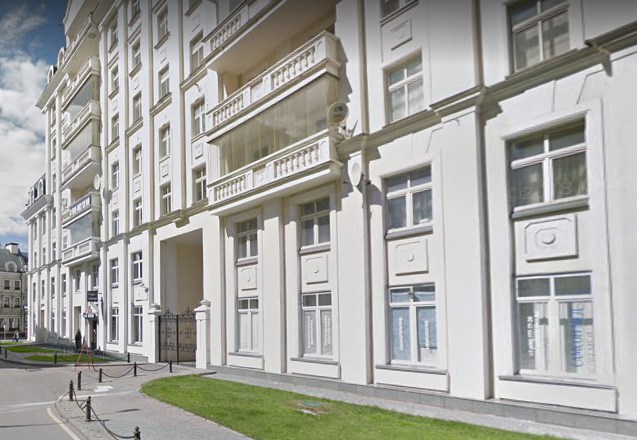 дом 25 на улице Остоженке в Москве