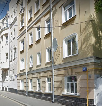 дом в переулке Островского дом 18 в Москве