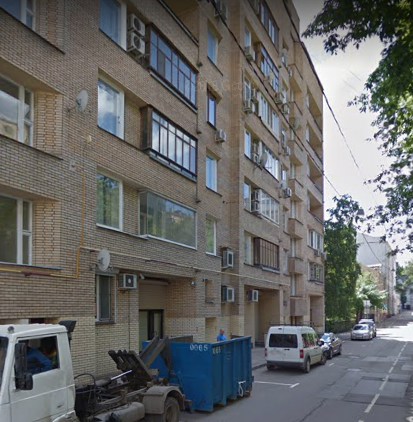 дом 26 в Староконюшенном переулке в Москве