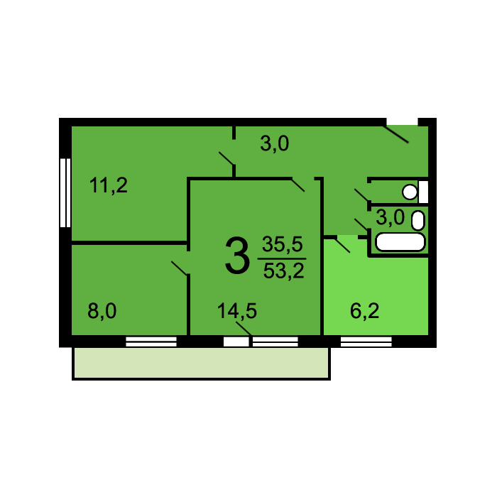 Дизайн квартир i 515 9ш